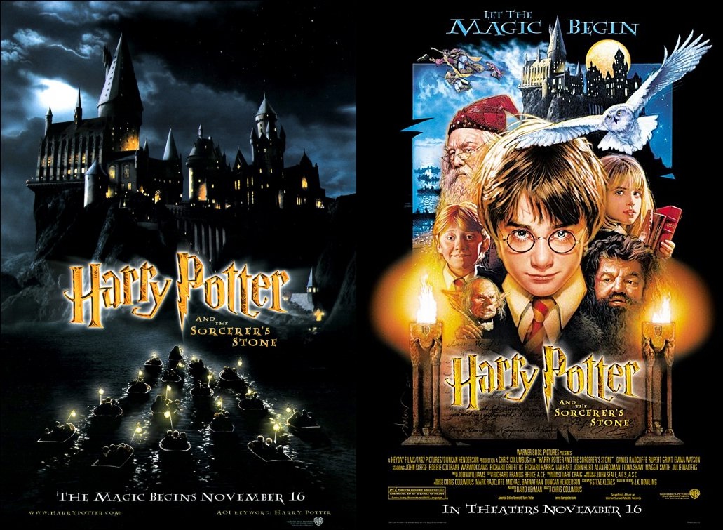 Franquia Harry Potter: HP e a Pedra Filosofal (2001 